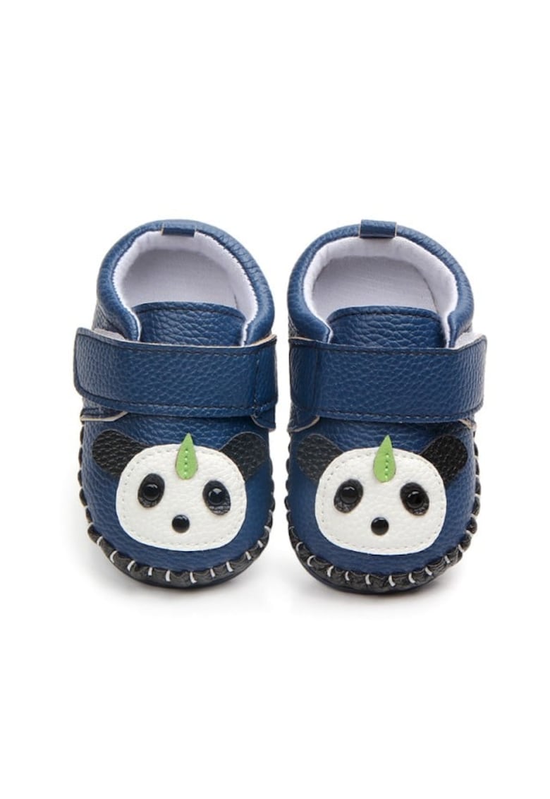 Pantofi pentru bebelusi Model AL 20477 - Piele ecologica - Baieti - Albastru