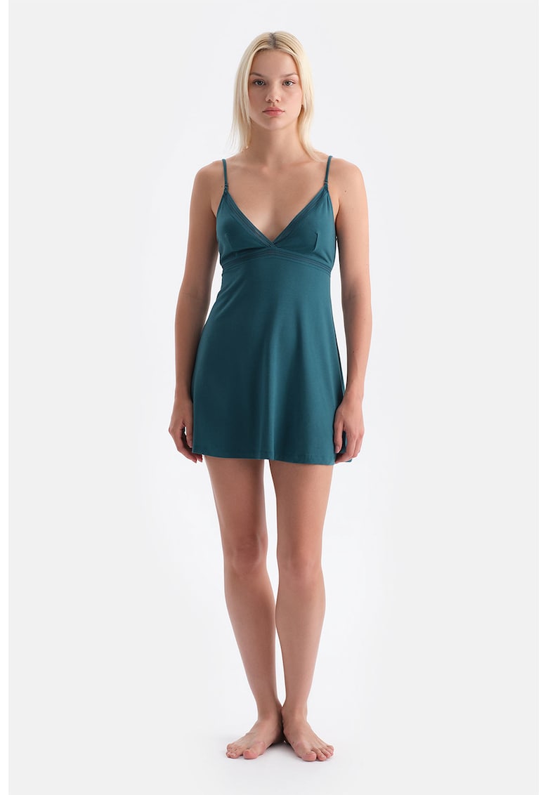 Neglijeu din amestec de lyocell cu aspect satinat