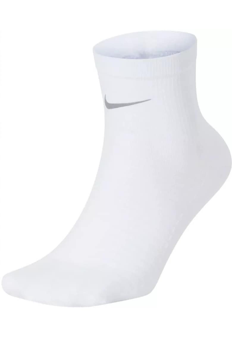 Sosete Alergare - CT8933-100 - Dri-FIT - Plasa Respirabila - Banda Suport Arcuire - Alb - 42-44
