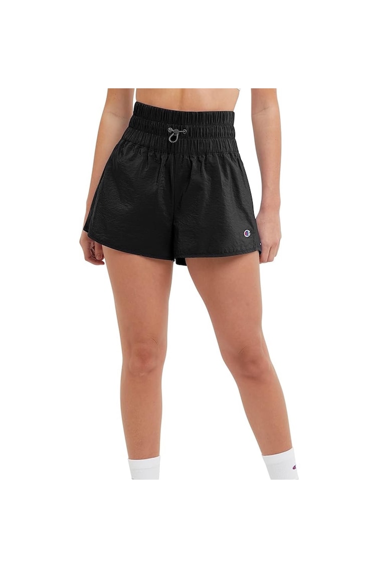 Pantaloni scurti dama - Sport - Mini Logo 2221 - Negru
