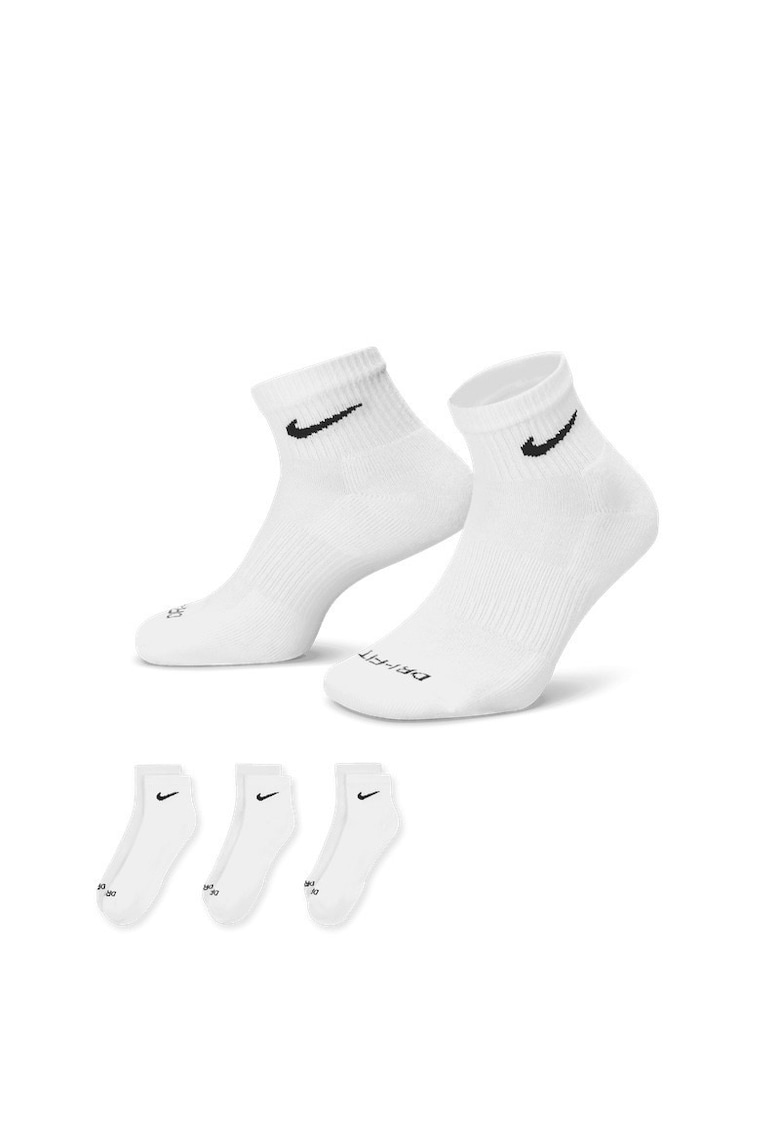 Sosete U NK EVERYDAY PLUS CUSH ANKLE 3PR - 132-SX6890-100