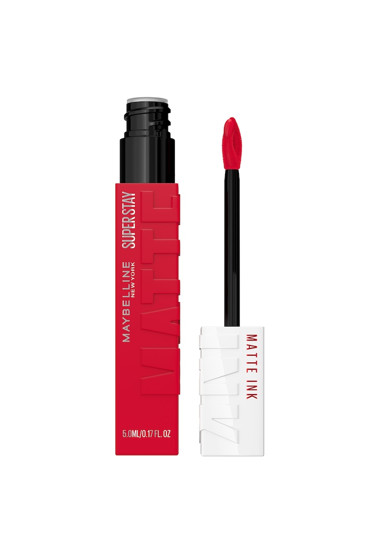 Ruj lichid mat Maybelline New York Superstay Matte Ink - 5 ml - Shot Caller