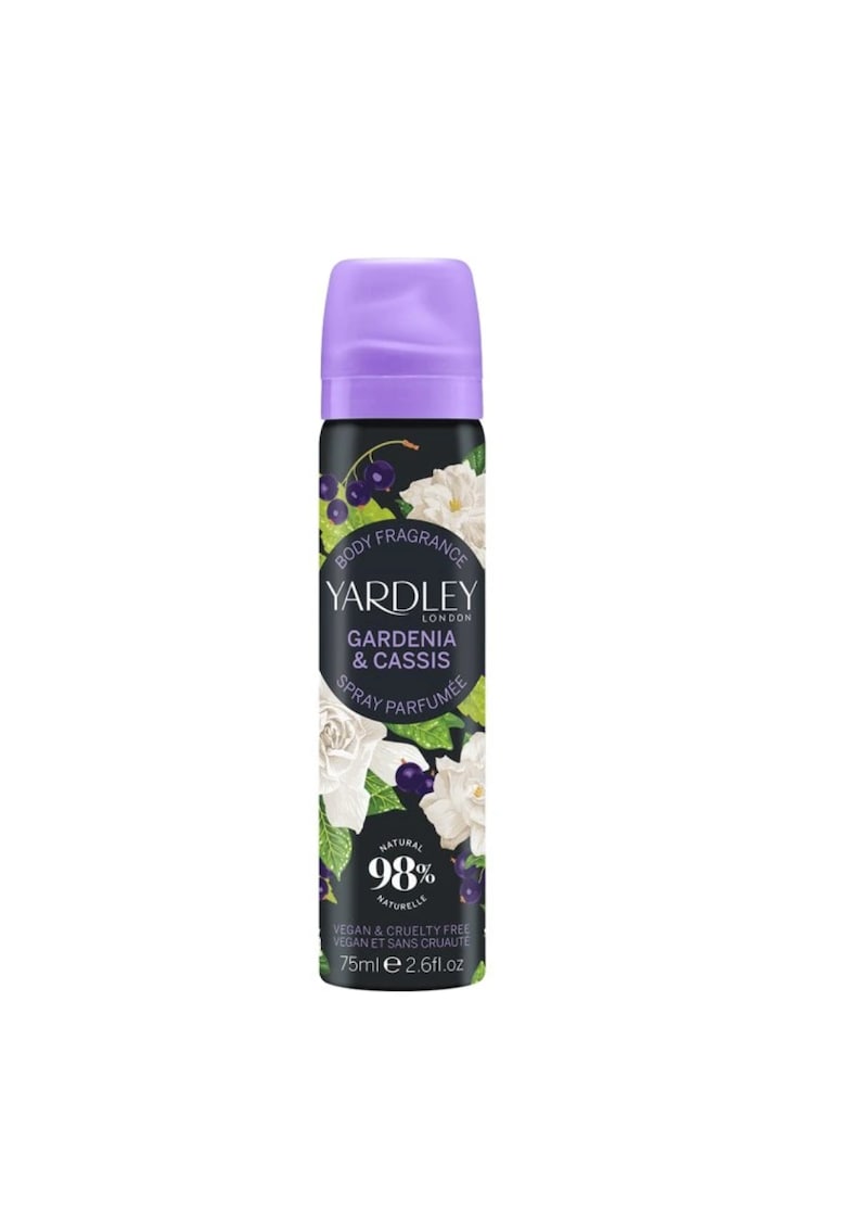Deodorant Gardenie si Coacaze Negre 75 ml – Parfum Natural - Vegan - de Lunga Durata
