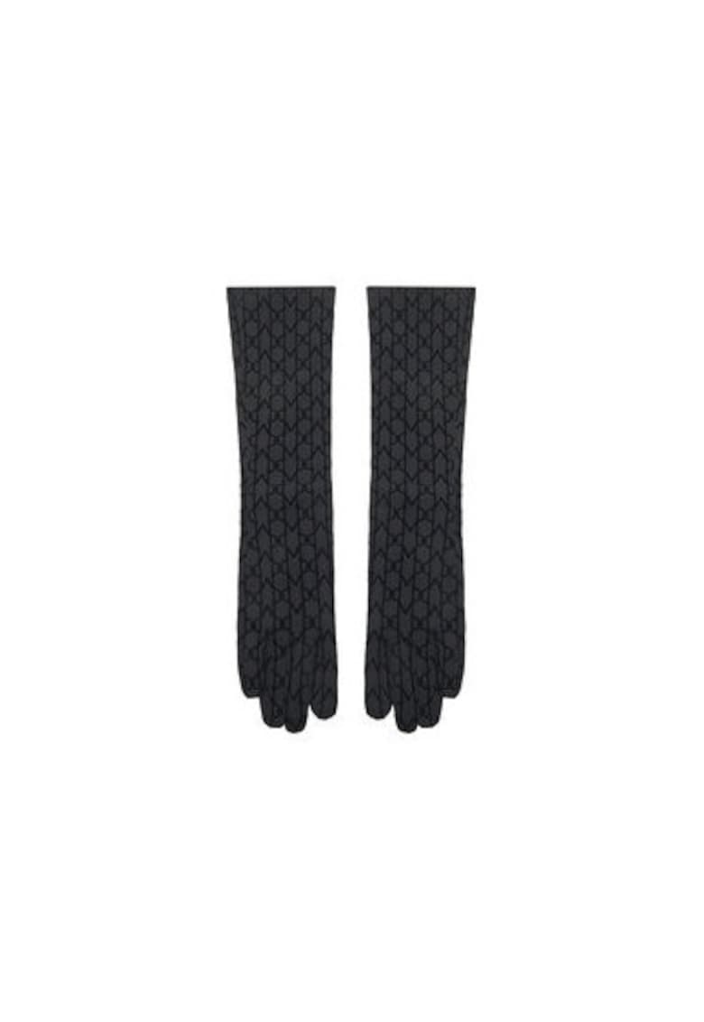 Manusi dama - Textil - Negru - L INTL