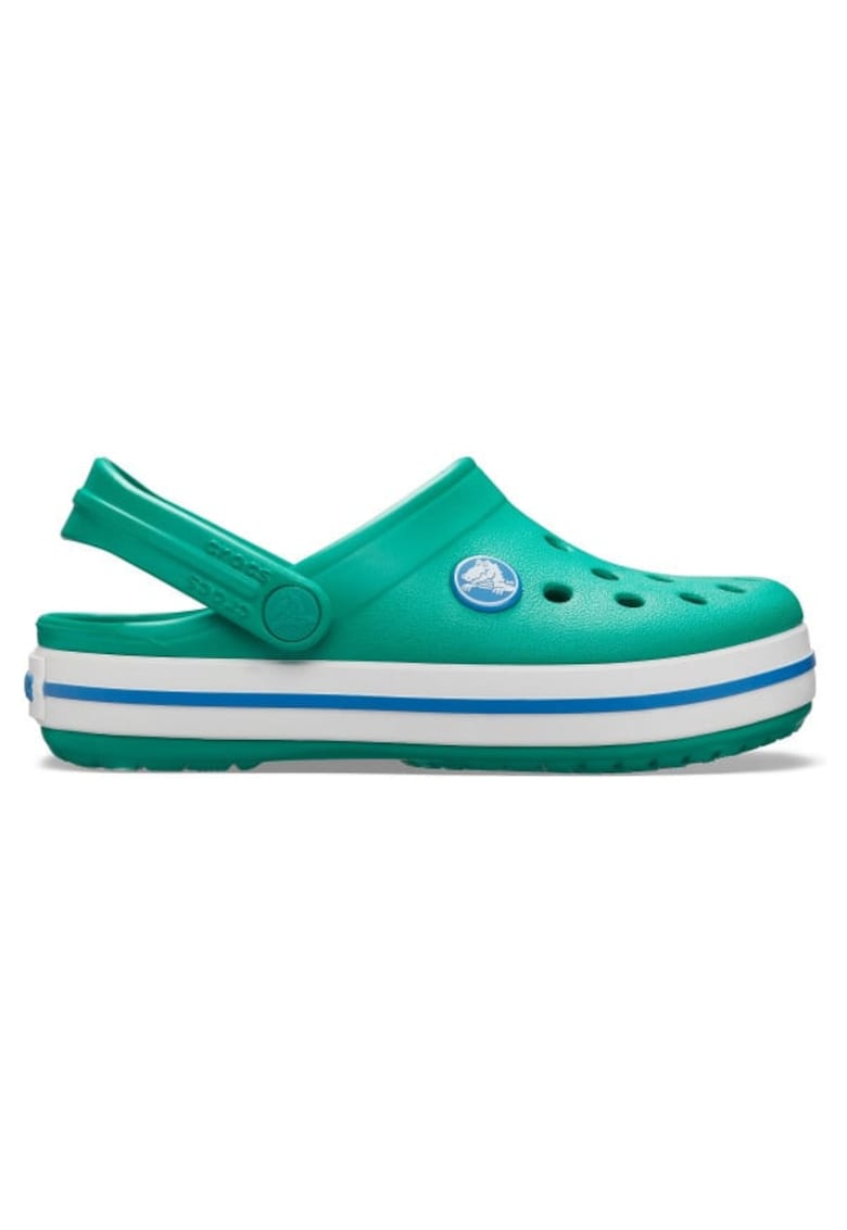 Saboti Crocband Kids 20-21 EU - C5 US Verde - Deep Green/Prep Blue