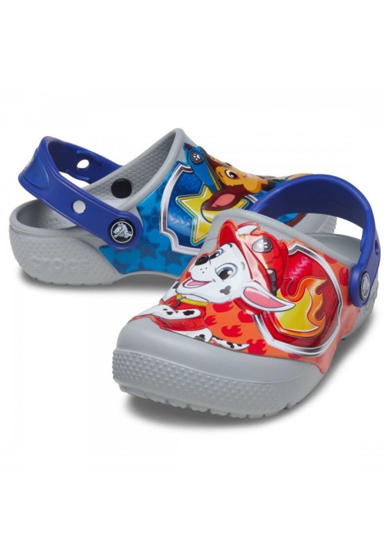 Saboti Fun Lab Paw Patrol Patch Clog - US Gri - Light Grey