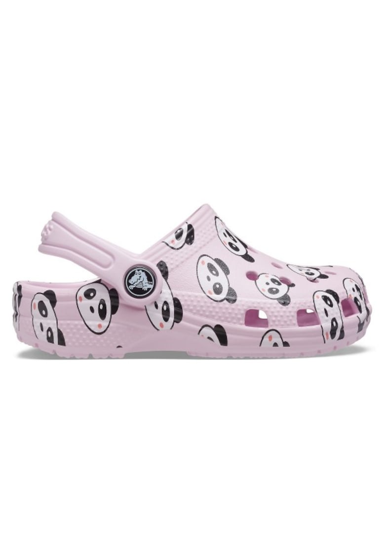 Saboti Kids' Classic Panda Print Clog 29-30 EU - C12 US Roz - Ballerina Pink