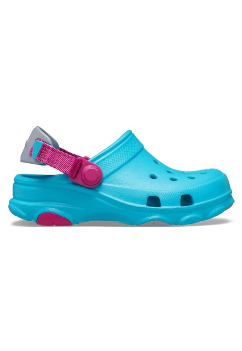 Saboti Kids' Classic All-Terrain Clog - US Albastru deschis - Digital Aqua