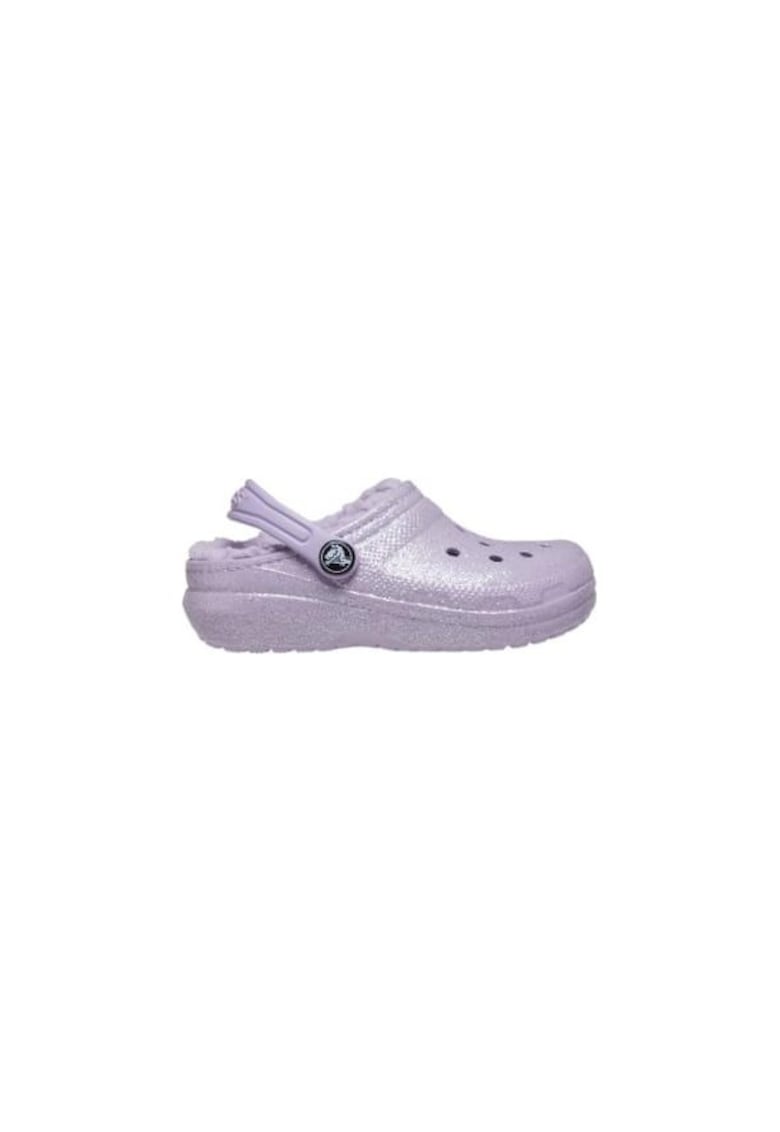 Saboti Classic Glitter Lined Clog Kids - US Mov - Lavender
