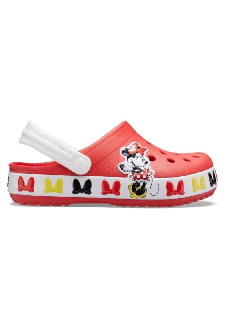 Saboti Fun Lab Disney Minnie Mouse Band Clog 27-28 EU - C10 US Rosu - Flame