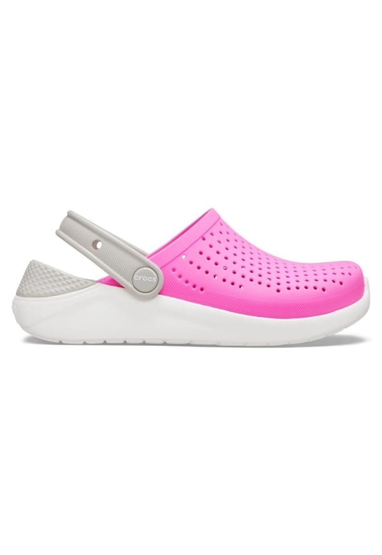 Saboti Kids' LiteRide Clog - US Roz - Electric Pink/White