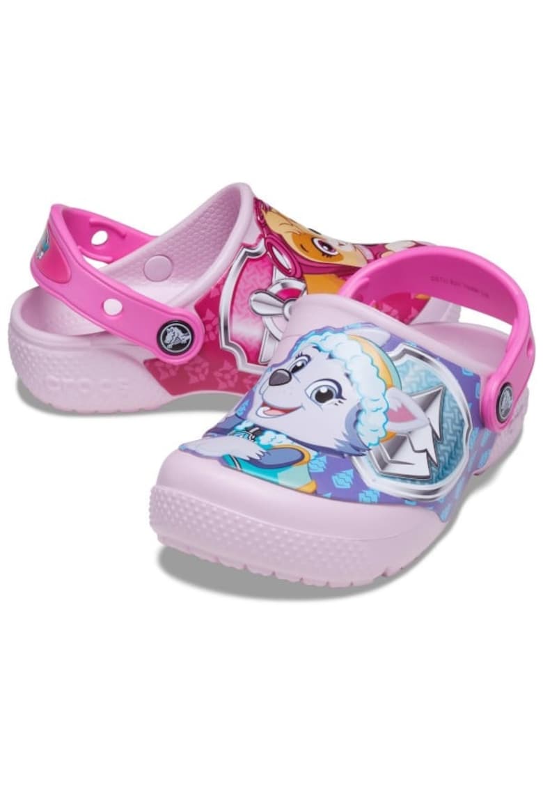 Saboti Fun Lab Paw Patrol Patch Clog - US Roz - Ballerina Pink