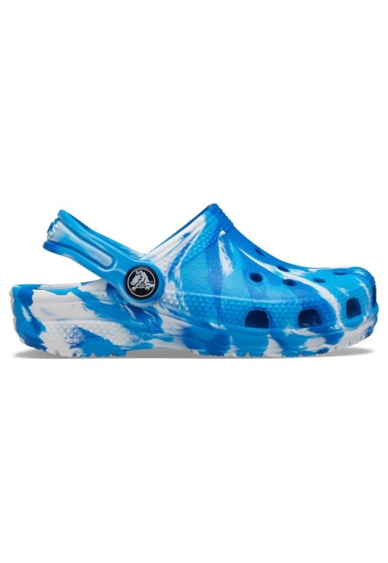 Saboti Kids' Classic Marbled Clog 20-21 EU - C5 US Albastru - Bright Cobalt/White