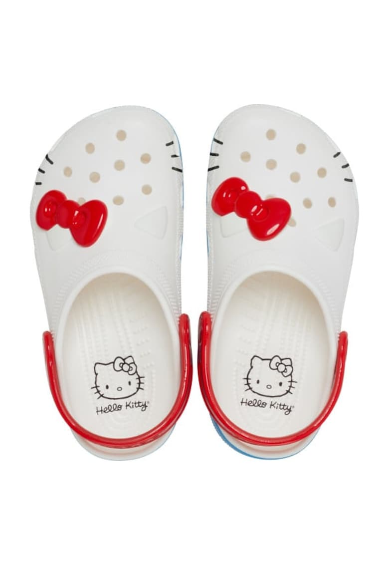 Saboti Classic Toddler I Am Hello Kitty Clog 22-23 EU - C6 US Alb - White