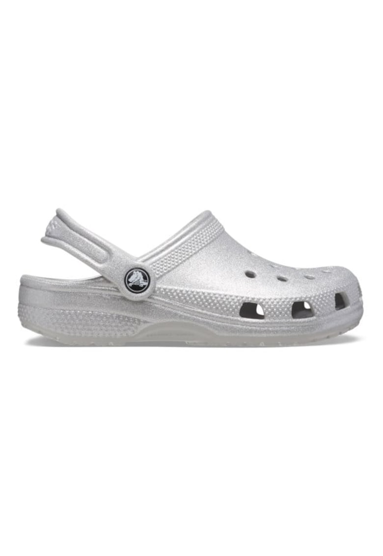 Saboti Classic Glitter Clog Kids 36-37 EU - J4 US Gri - Silver Glitter