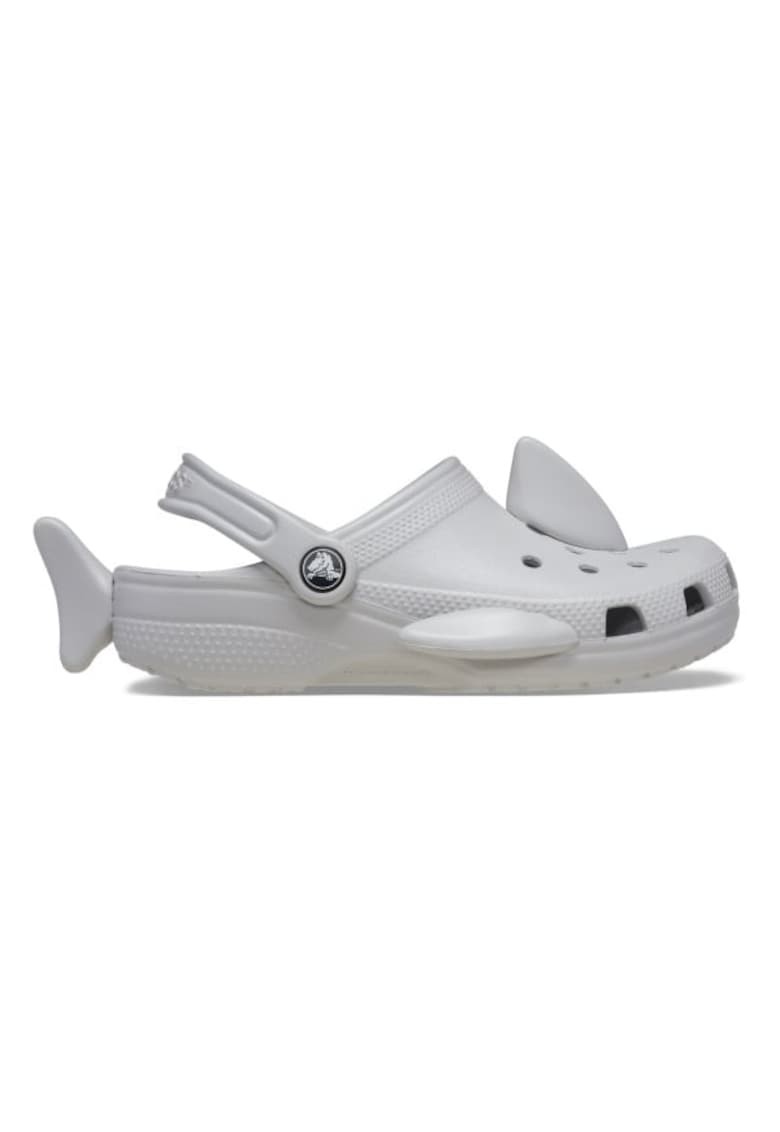Saboti Classic Toddler IAM Shark Clog - US Gri - Atmosphere