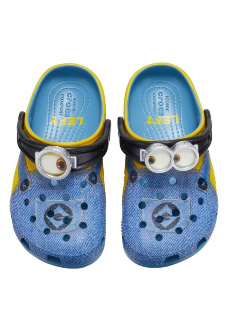 Saboti Toddler Despicable Me Classic Clog - US Negru - Black