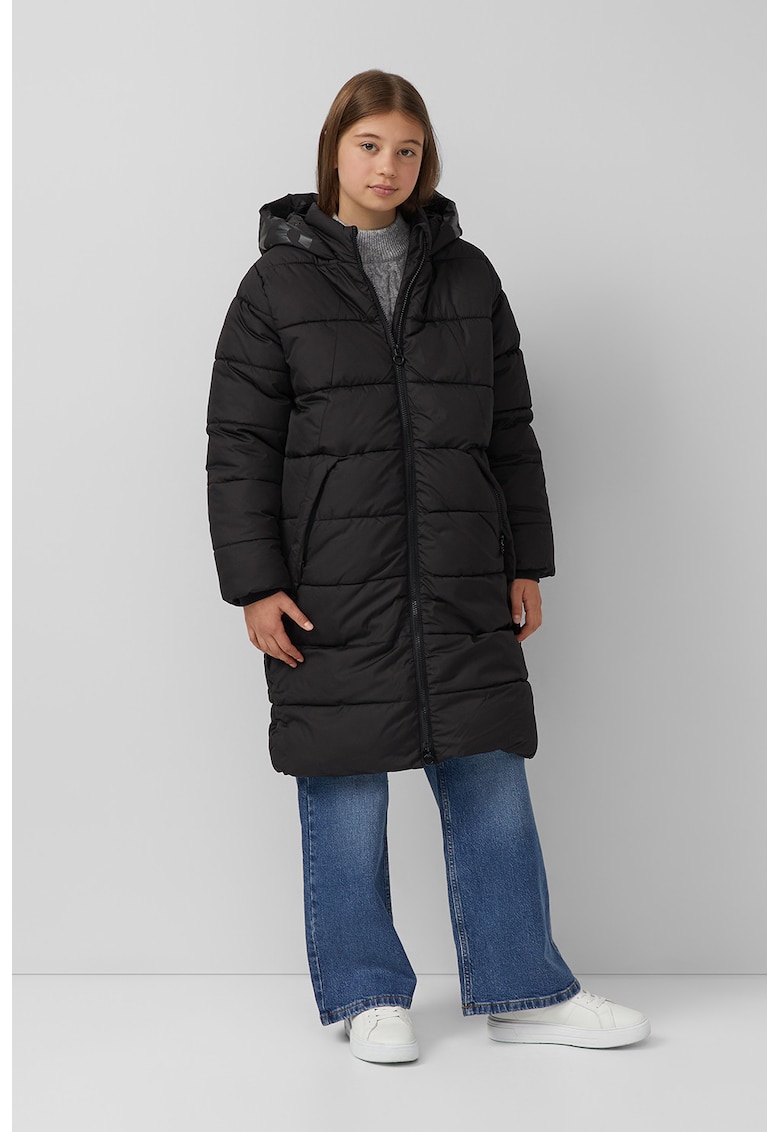 Geaca lunga cu vatelina