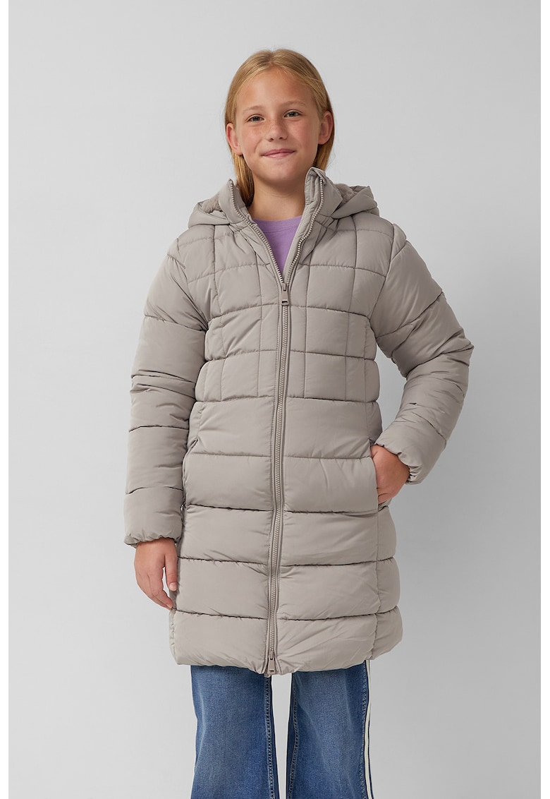 Geaca lunga cu vatelina