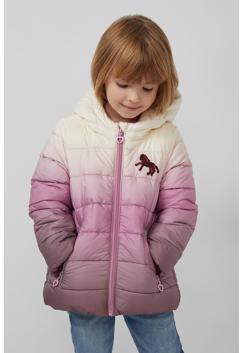 Geaca cu aspect in degrade