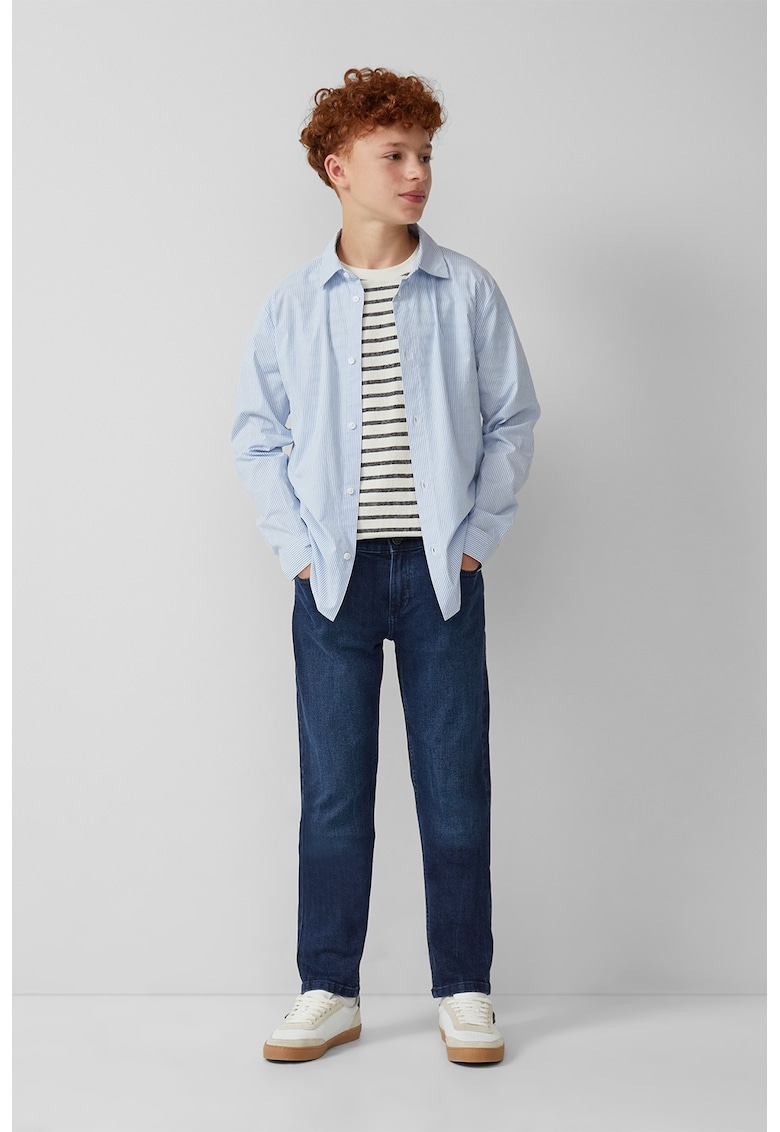 Blugi regular-fit cu buzunare
