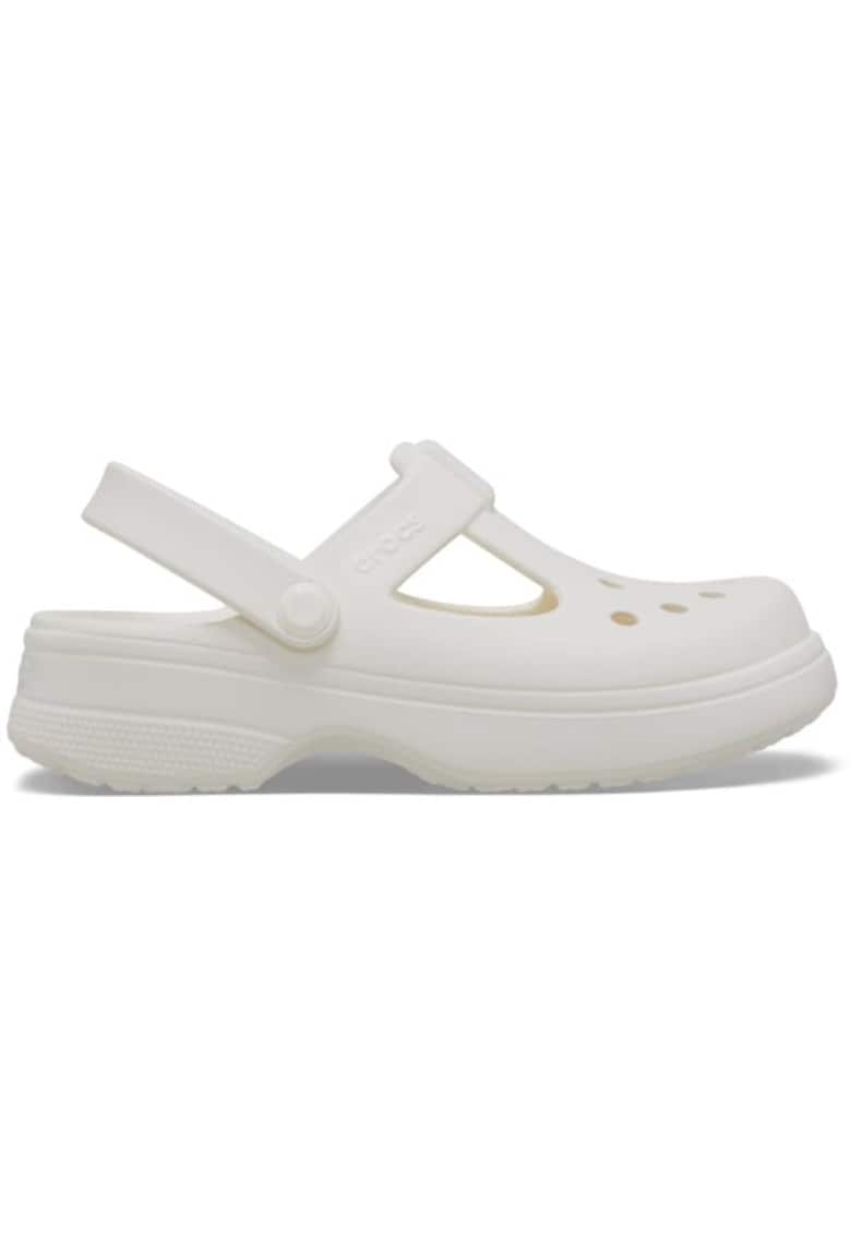 Saboti Classic Mary Jane Clog Kids - US Alb - Chalk - Alb