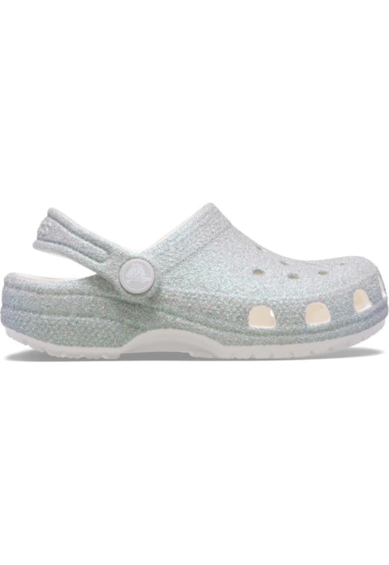 Saboti Classic Iridescent Glitter Clog Kids 37-38 EU - J5 US Alb - White