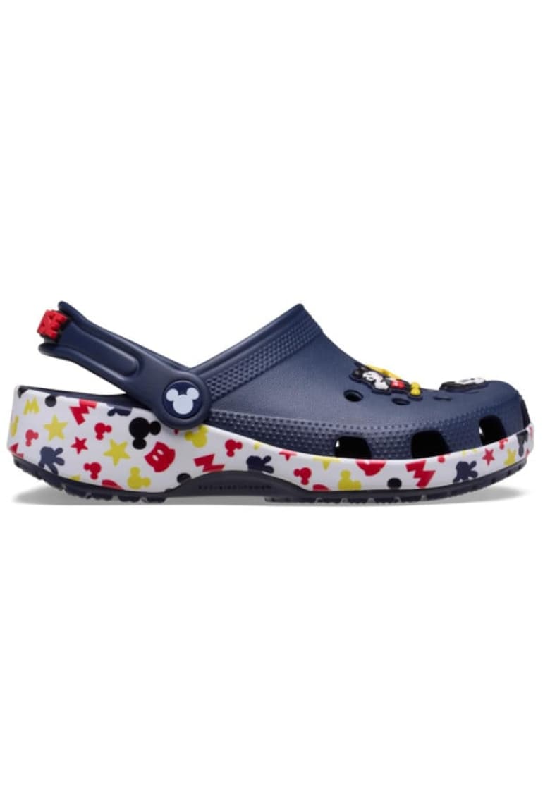Saboti slingback cu imprimeu desene animate - Multicolor