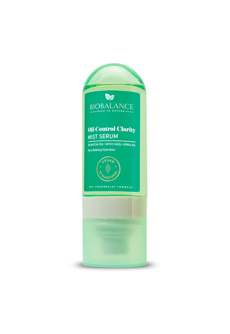 Oil-Control Clarity - ser spray facial pentru minimizarea porilor si hidratare - BioBalance - 80 ml