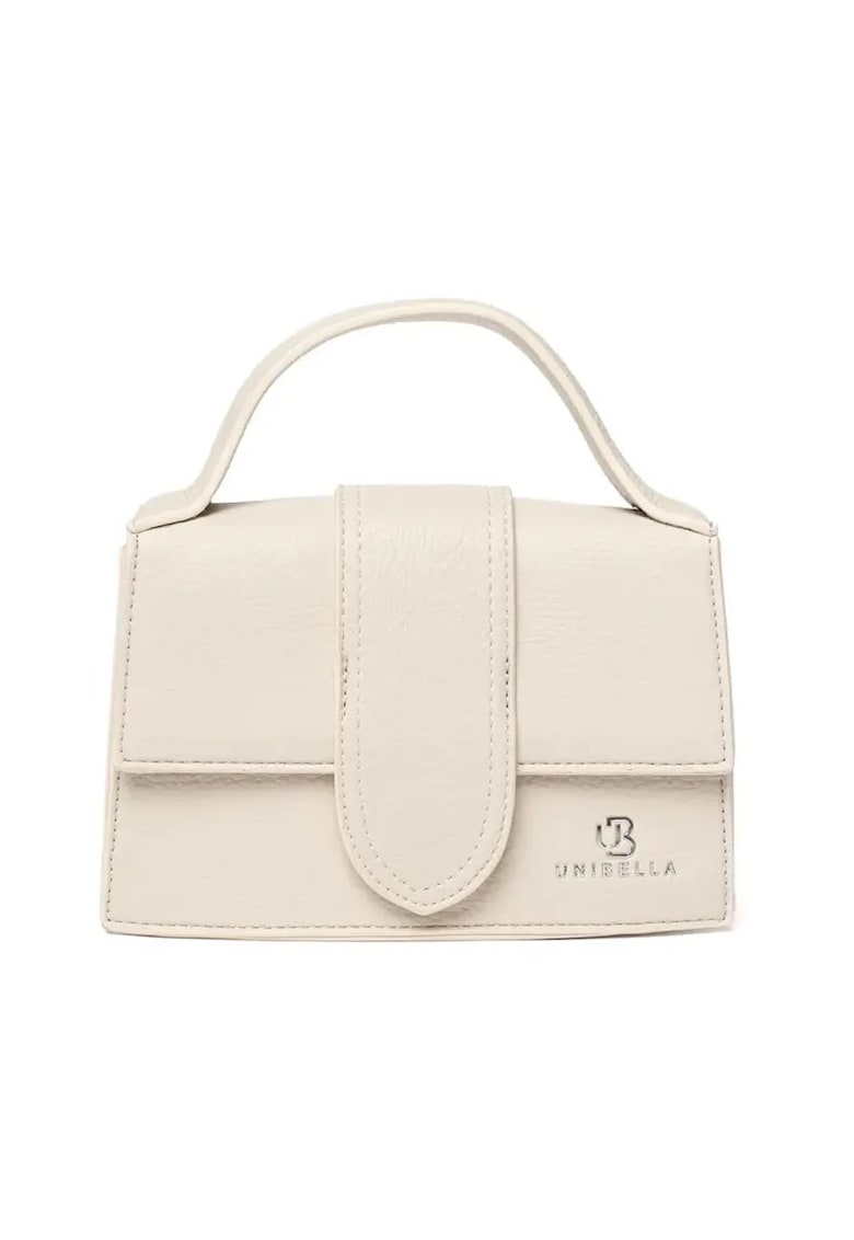 Geanta de dama roz - din piele ecologica - dimensiuni compacte - cu curea reglabila