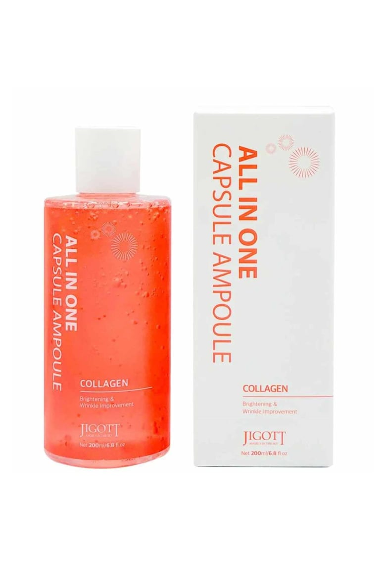 Ser pentru fata cu capsule de Colagen - 200 ml