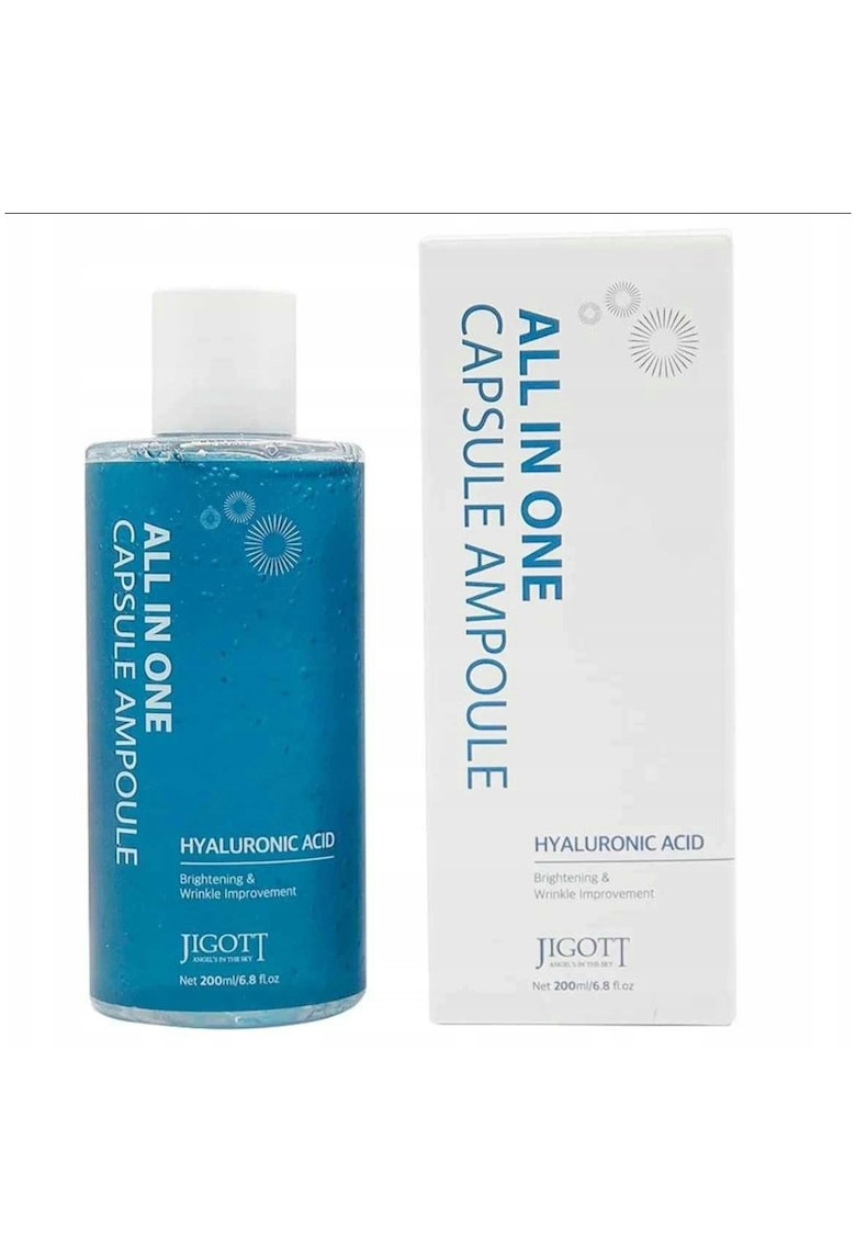 Ser pentru fata cu capsule de Acid Hialuronic 200 ml