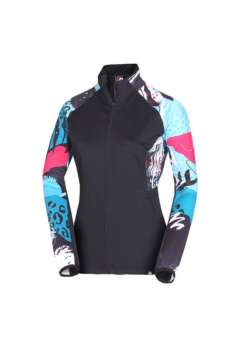 Bluza fleece Dri-release®DUO femei Zliechova 2 splashblack - Negru