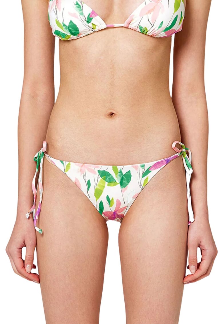 Slip de baie cu imprimeu floral Slip de baie cu imprimeu floral