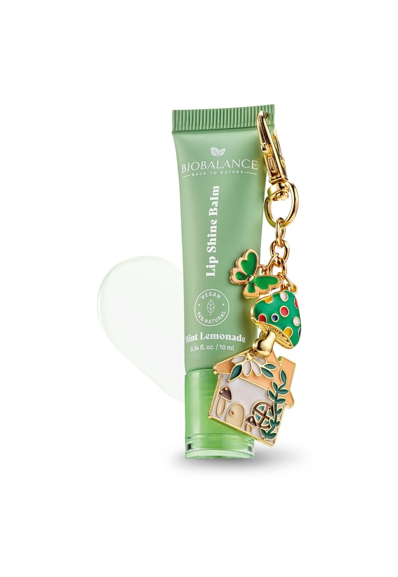 Balsam de buze cu efect lucios - Mint Lemonade - BioBalance - 10 ml