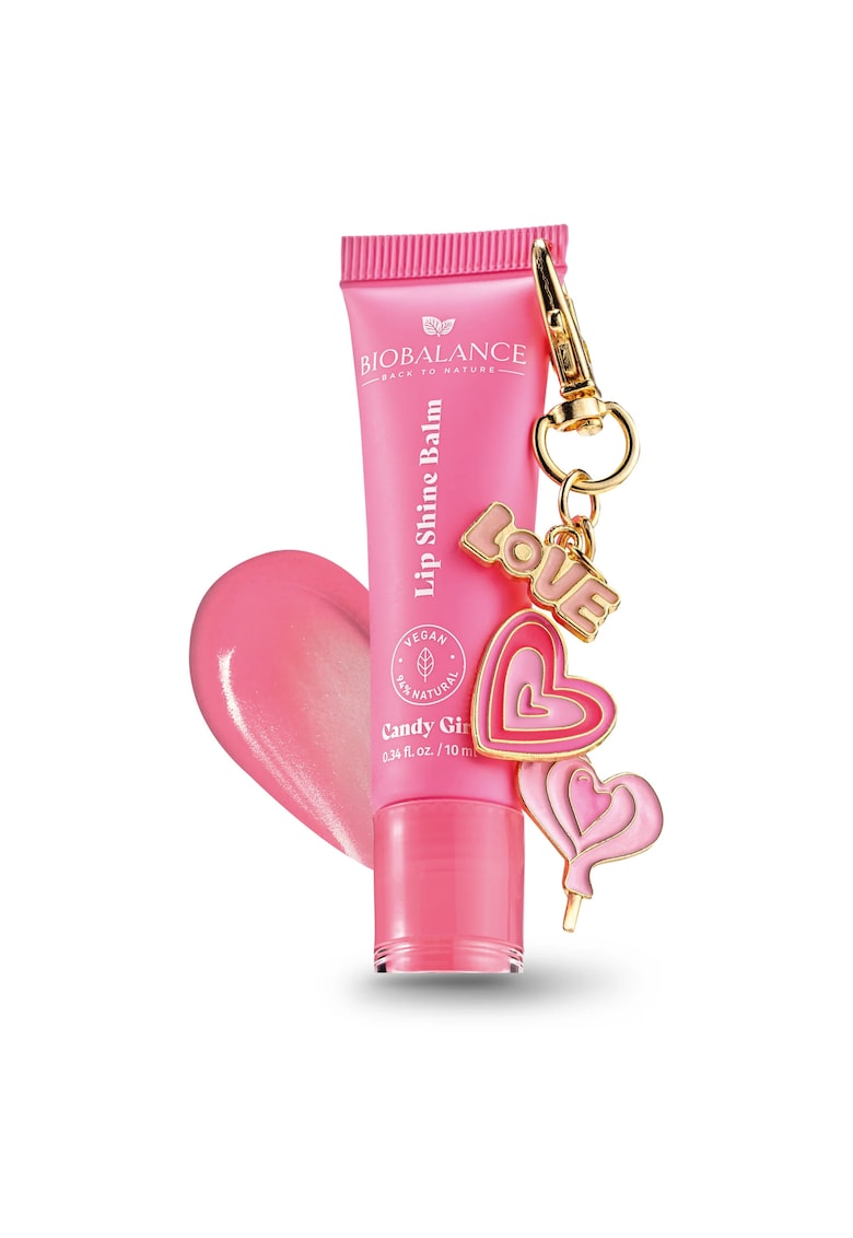 Balsam de buze cu efect lucios - Candy Girl - BioBalance - 10 ml