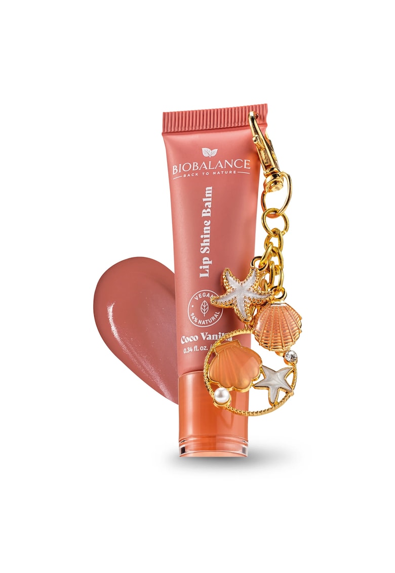 Balsam de buze cu efect lucios - Coco Vanillia - BioBalance - 10 ml