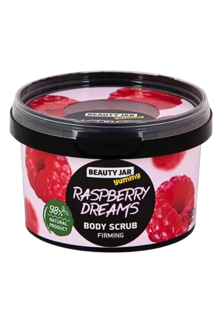 Scrub pentru corp cu efect de fermitate - Raspberry Dreams - Yummy - 360 g