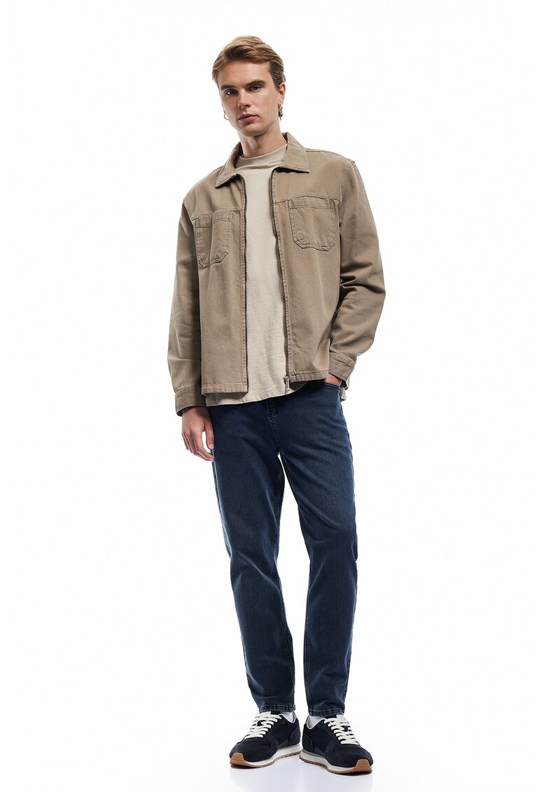 Blugi conici Joe - Albastru inchis
