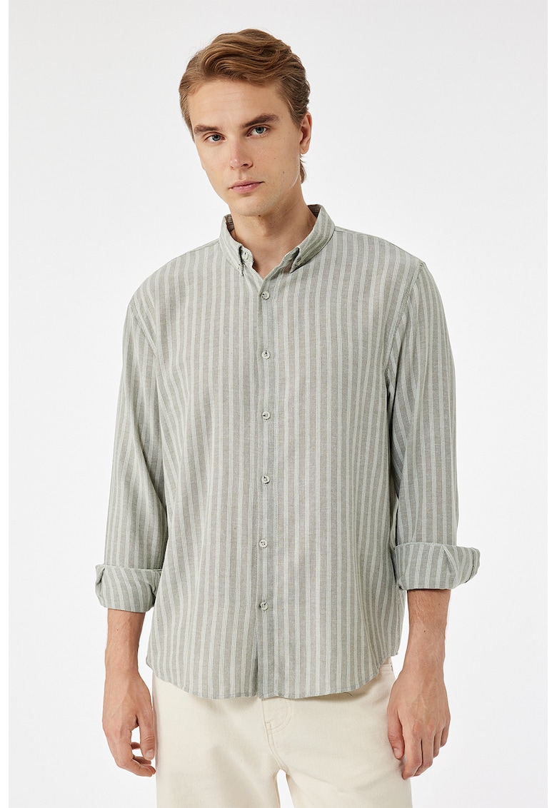 Camasa regular fit cu dungi