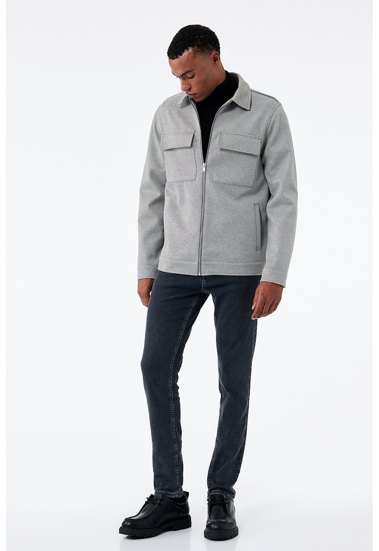 Blugi skinny Michael - Negru stins