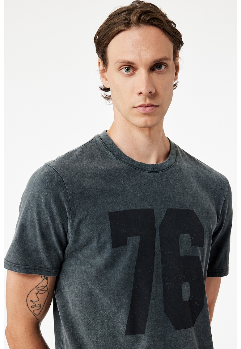 Tricou regular fit cu imprimeu