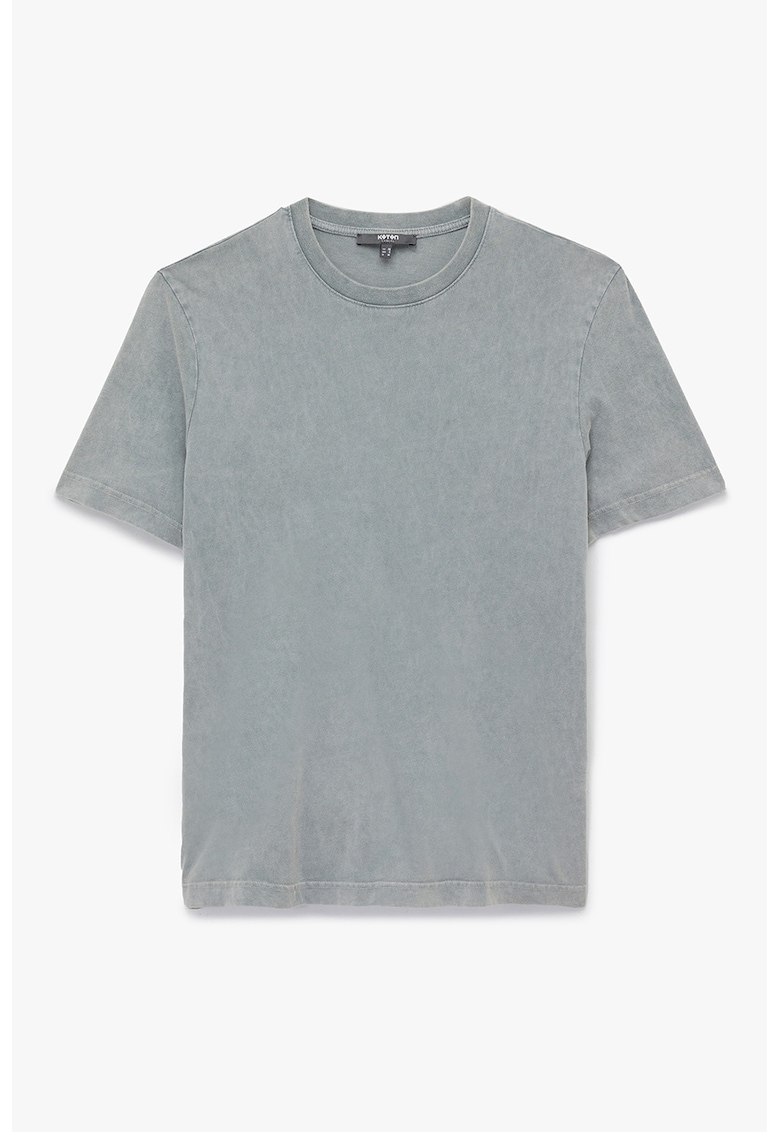 Tricou regular fit cu model uni