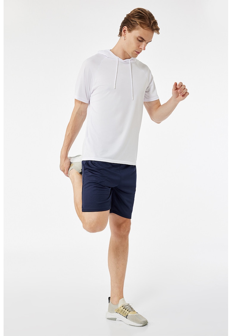 Pantaloni scurti cu snur de ajustare in talie