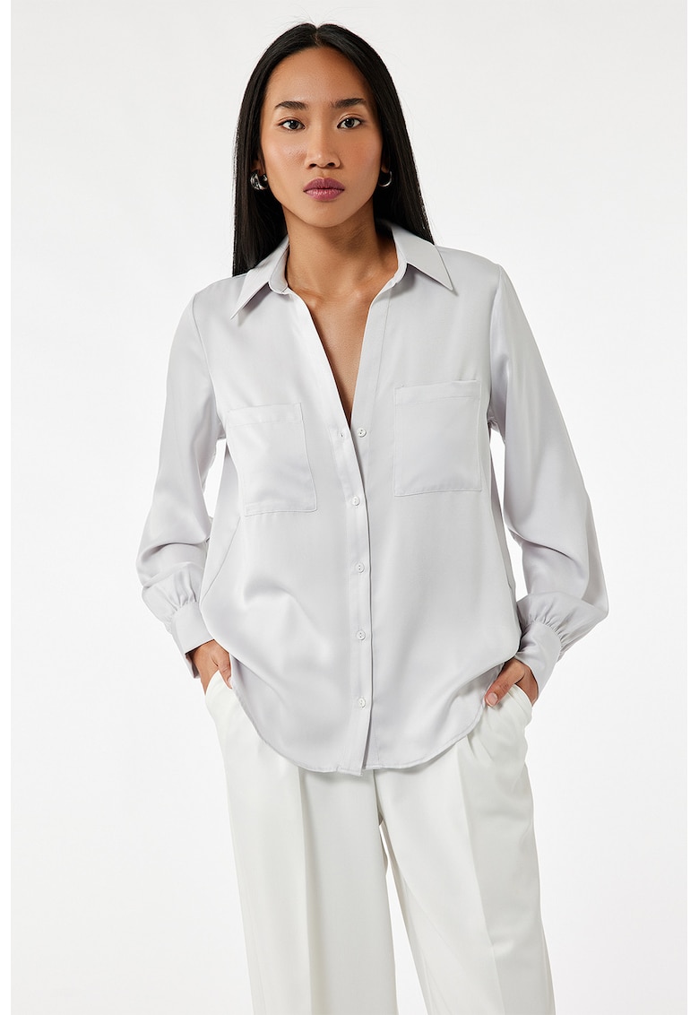 Camasa lejera cu buzunare pe piept