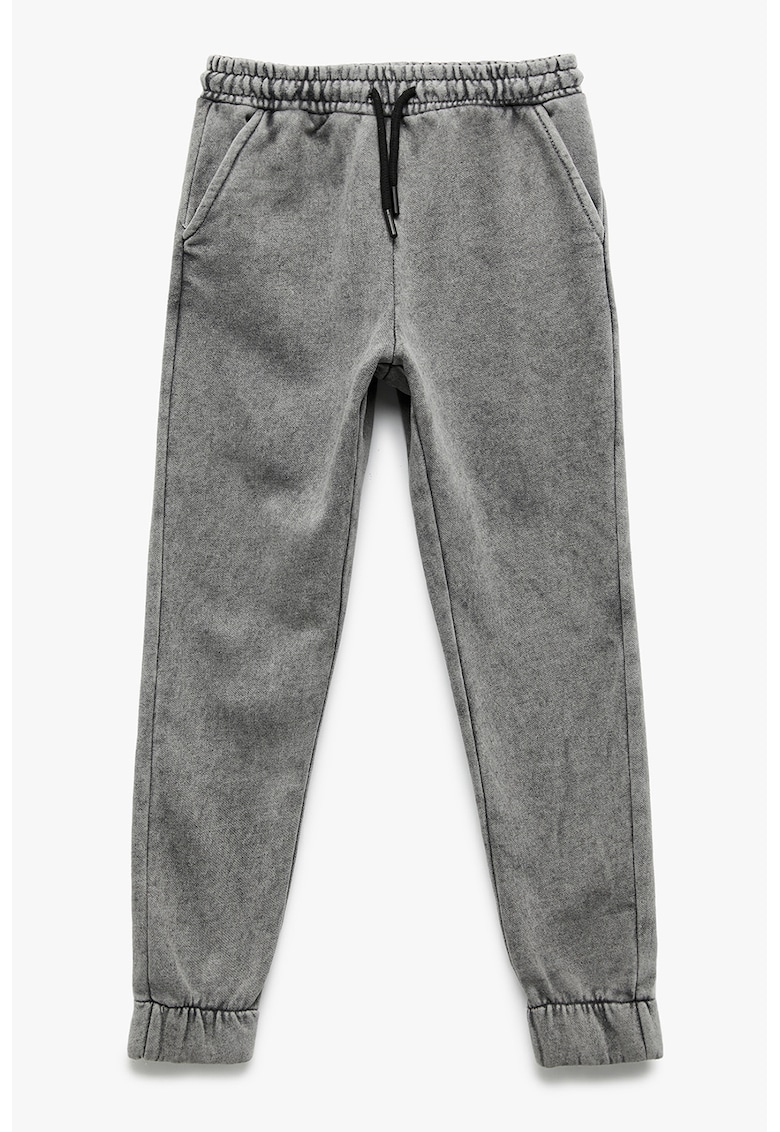 Pantaloni jogger din amestec de bumbac