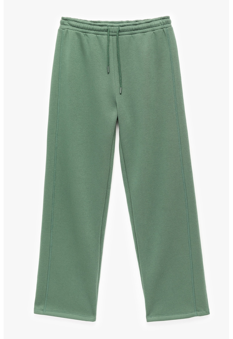 Pantaloni de trening drepti cu snur