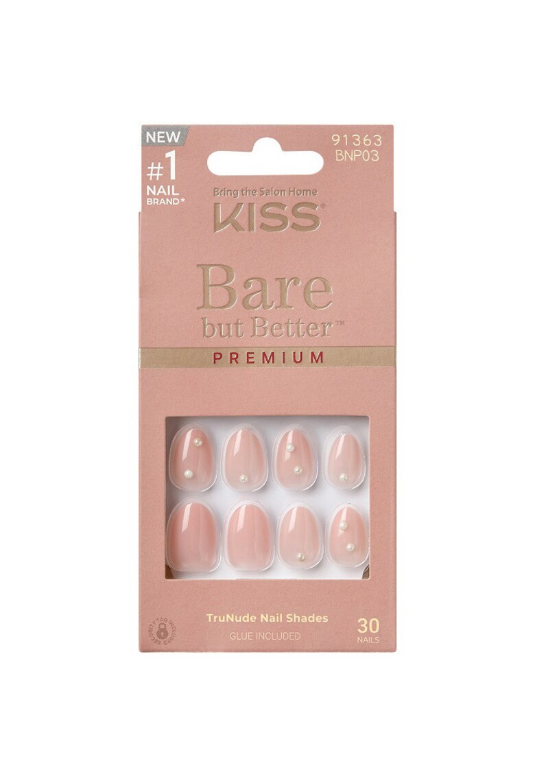 Unghii False Bare-But-Better Premium Nails - 30 buc
