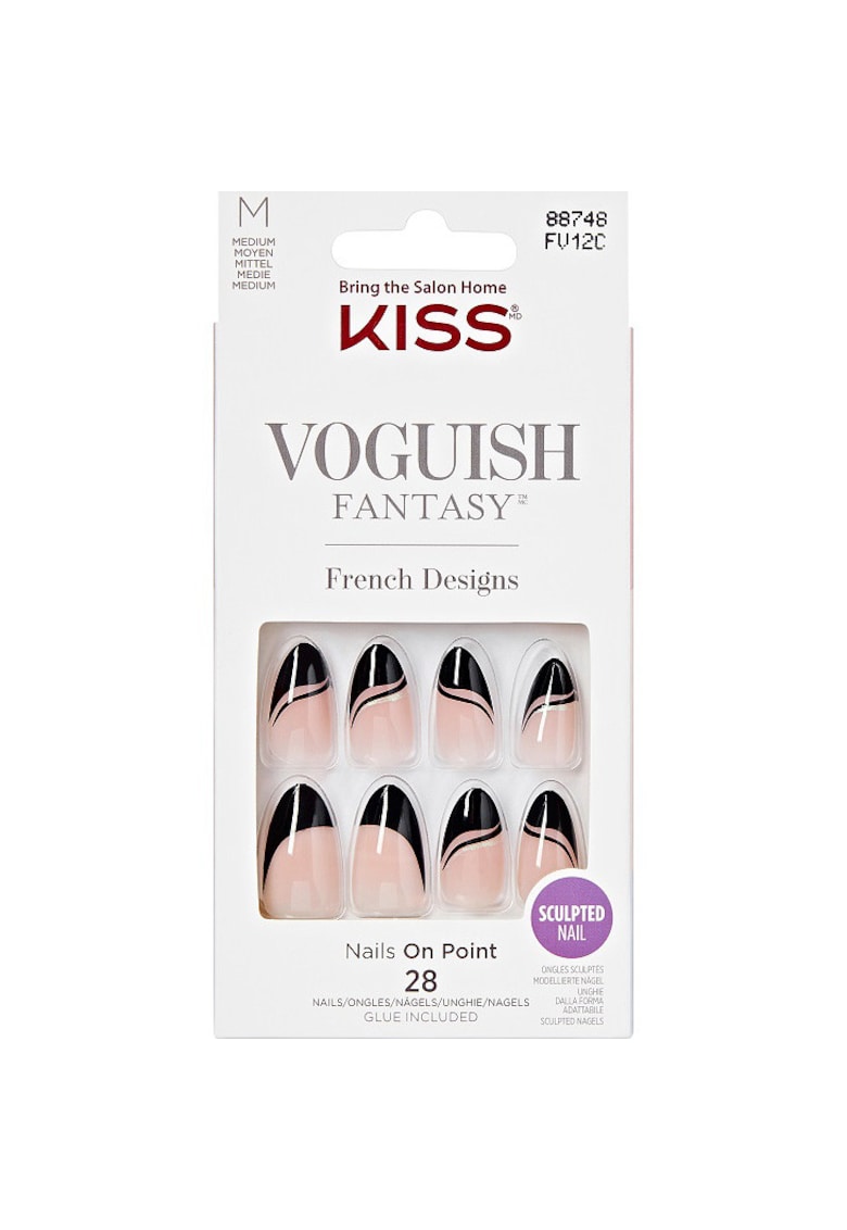 Unghii False VOGUISH FANTASY MEDIUM ALMOND -28 buc