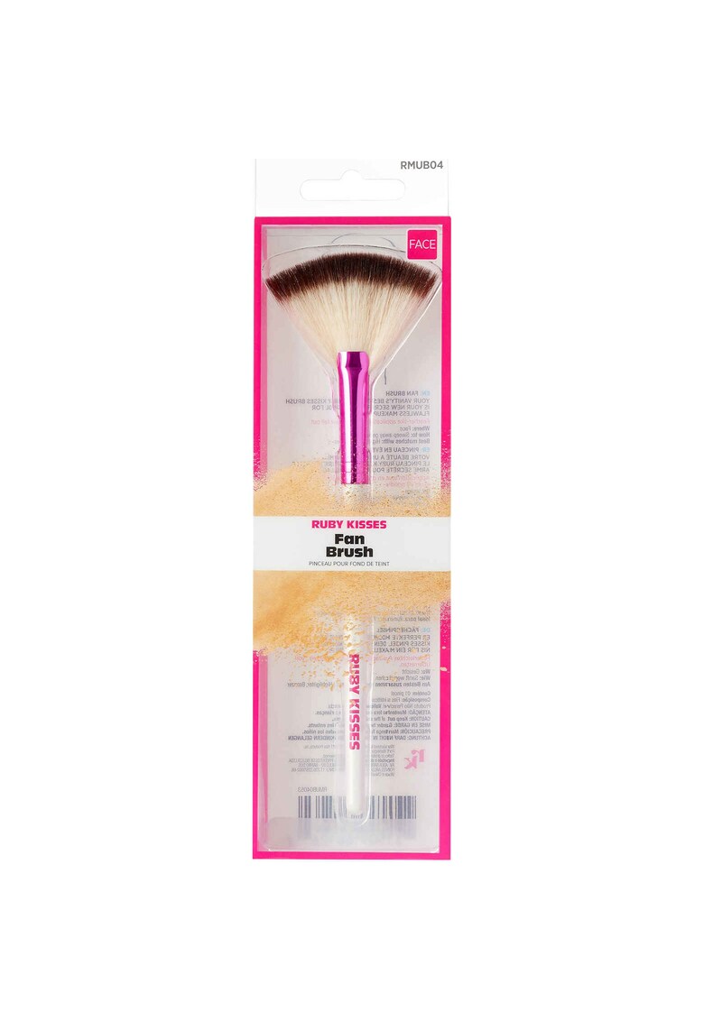 Pensula Machiaj -1 buc - Alb/Bej/Roz